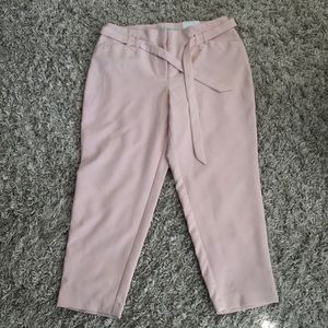 Highwaisted pants, rosa, Cleo, size 12, petite, NWT